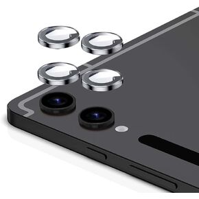 (2 Set for Samsung Galaxy Tab S10 Plus Camera Lens Protector, Scratch-Resistant HD Clarity Ultra-Thin 9H Tempered Glass with Aluminum Edging, Individual Metal Lens Cover(Color)