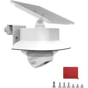 HOLACA Rain Shade Cover & Gutter Mount Compatible with Eufy Security SoloCam E30/Eufy Security 4G LTE Cam S330 Solar Security Camera（1 Pcak）