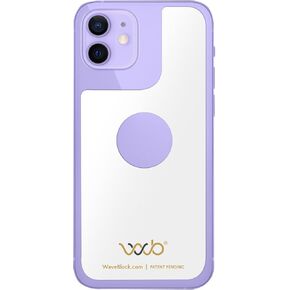 WAVEBLOCK EMF Blocker for Cell Phone - Made for iPhone 12/12 PRO, 13/13 PRO - The Only Patented Real Scientifically Backed Lab-Tested 5G-Shield EMF Reduction Sticker, USA Made White
