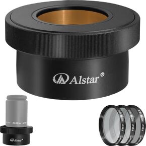 Alstar 1.25" / 2" Twist-Lock Adapter - Bundle with - 2" Telescope Moon Filter Kit