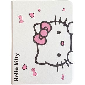 Cartoon Case for ipad 10th Generation 10.9 Inch (2022),Support Auto Wake/Sleep,Cute Premium Folio Stand Case with Soft TPU Back Cover for iPad 10th Gen 2022 (Pink)