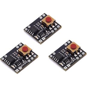 Teyleten Robot Switch Module Power Button Module Power Switch One-Touch Load on/Off Replaces Mechanical 3pcs