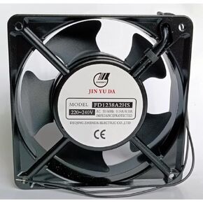 FD1238A2HS AC AXIAL Fan New JINYUDA FD1238A2HS 220-240V 0.14/10A 12CM AC Fan for FD1238A2HS Cooling Fan