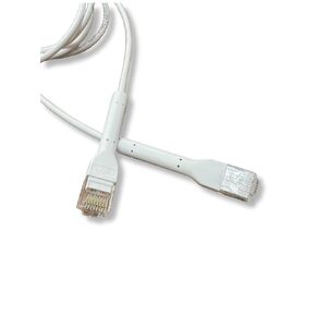 Premium Bendable Slim Patch Cord, 5ft White, UTP Cat 6A 10G, 50Micron, 30AWG, TPE, 3.6mm Diameter, Ethernet Cable, High-Speed Network Cable, Durable, Flexible, Low Profile