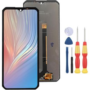 LCD Display Compatible with Oukitel WP26 LCD Display Touch Screen Assembly Repair Replacement Parts with Tools