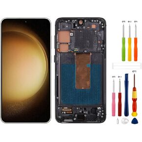 【US Version】 SwarKing TFT Digital Display Replacement Compatible with for Samsung S23 Plus SM-S916B SM-S916U SM-S916W (No Fingerprint) LCD Display Touch Screen Digitizer Assembly with Repair Tools