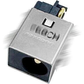 DC في Power Jack Charger ، منفذ شحن MSI MS-16W2 GF65 10UE/ MS-16W1 MS-16V2 MS-17F3 MS-16S1 MS-16S2/ MS-16R3 GF63 TILL 9SC/ MS-6Q2 MS-16Q4/ MS-16S1 MS-1-17F2/ MS-16/ MS-1551