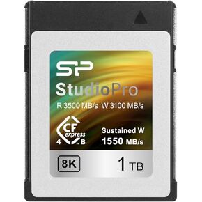 Silicon Power 2TB StudioPro CFexpress 4.0 Type B Memory Card