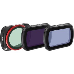 Freewell CPL, LPR, ND1000 Filters Compatible with Osmo Pocket 3