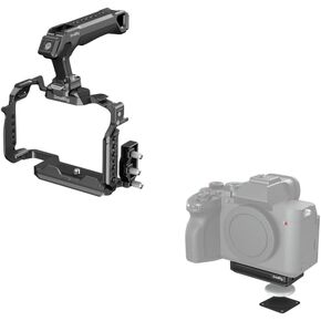 SMALLRIG S1R II Cage Kit for Panasonic+Quick Release Plate for AirTag