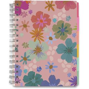 Erin Condren Inspired Collection A5 Weekly Meal Planner, Includes Shopping List Trackers