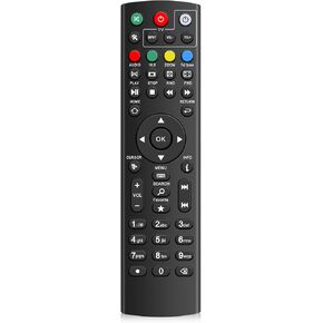 Universal Remote Control متوافق مع Super Box S1 و S2 و S3 و S4 و S5 و S6 و Octastream Q1 و Elite II و Max IV و Elite Max و Magabox (بدون صوت)