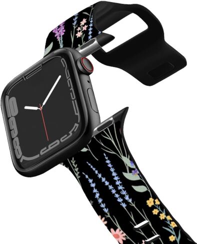 CASETiFY Impact Watch Band [Premium Soft Flexible Material] Compatible with Apple Watch Series 1-9, SE, Ultra - 38mm/40mm/41mm/42mm/44mm/45mm/49mm - Black in Saudi Arabia