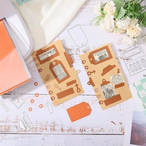 GLOBLELAND Tear Edge Planning Page Cutting Dies for Card Making Album Inside Page Metal Die Cuts Cutting Dies Template DIY Scrapbooking Embossing Paper Album Craft Decor in Saudi Arabia