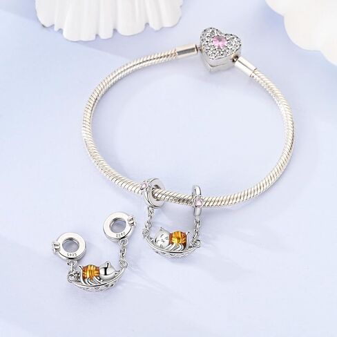 Parmuz Charms for Bracelet Necklace 925 Sterling Silver Beads Dangle Pendant Jewelry Gifts for Women in Kuwait