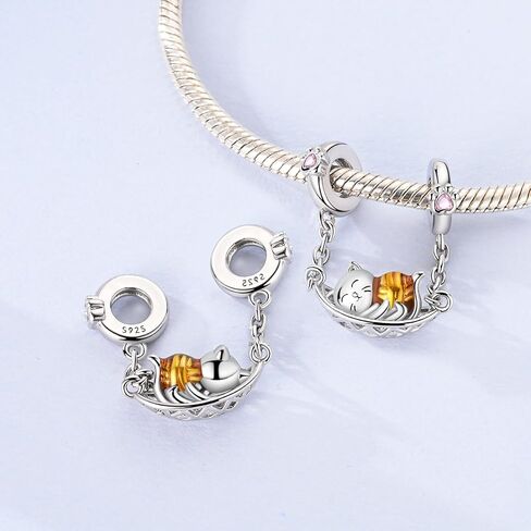Parmuz Charms for Bracelet Necklace 925 Sterling Silver Beads Dangle Pendant Jewelry Gifts for Women in Kuwait