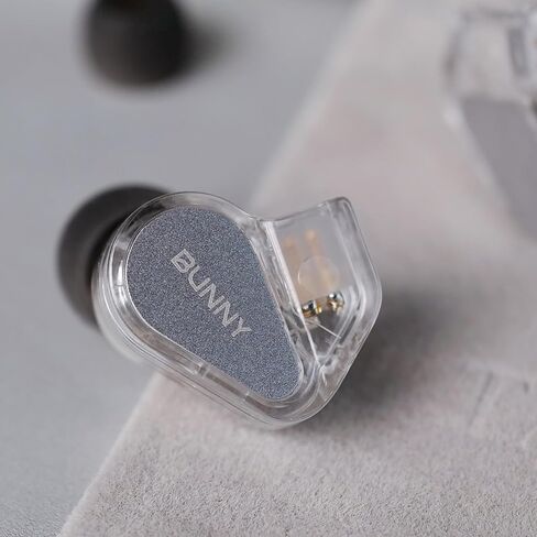 TANCHIJIM Bunny in-Ear Monitors Headphones Crystal Clear Sound and Style for Gamers and Audio Enthusiasts (3.5mm with Mic) in Kuwait