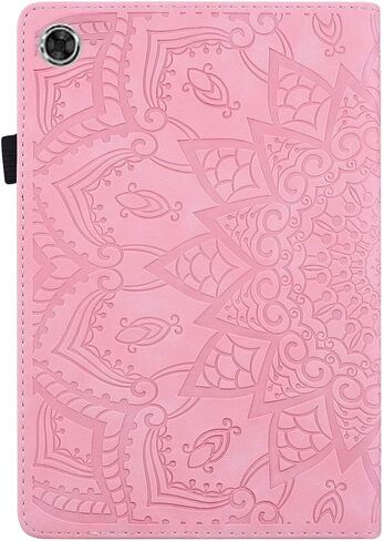 Case for Samsung Galaxy Tab A8 10.5 inch 2022 Case SM-X200/X205 Premium PU Leather Folio Stand Cover Flip Shell with Card Slot Pen Holder for Galaxy Tab A8 10.5'' Tablet - Purple in Kuwait