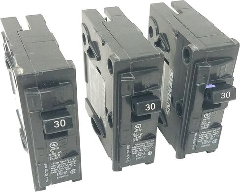 Siemens -HI Q150 50-Amp Single Pole Type QP Circuit Breaker, Black in Saudi Arabia