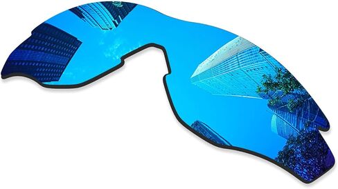 عدسات بديلة مستقطبة لإطار Oakley M2 OO9212/M2 إطار XL OO9343/M2 إطار نظارة شمسية آسيوية - أسود + أحمر ناري in Kuwait