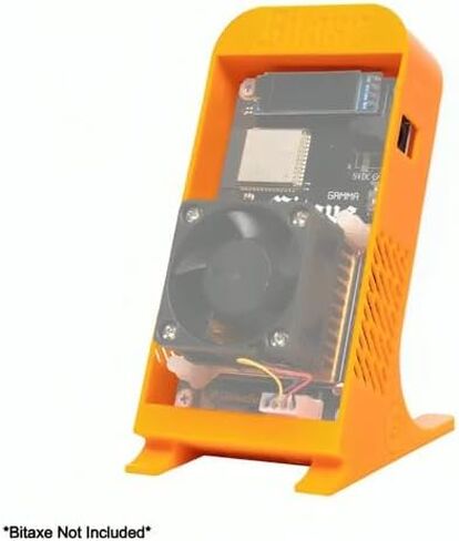 Bitcoin Merch® - حالة وضع Bitaxe (Orange) in Kuwait