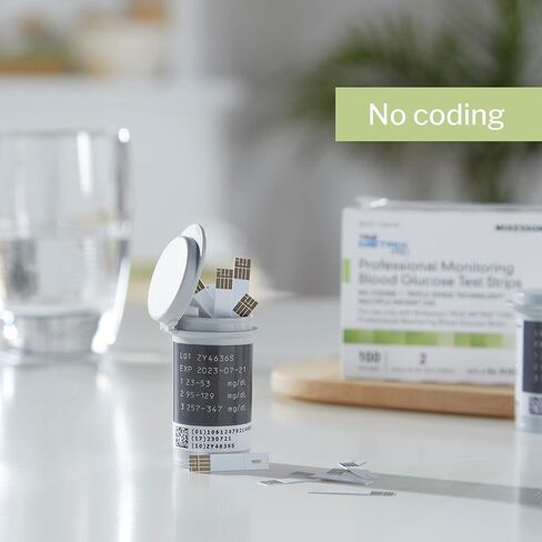 McKesson TRUE METRIX Professional Monitoring Blood Glucose Test Stripes, 50 Strips, 3 Packs, 150 Total in Saudi Arabia