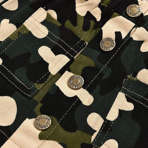 Toddler Baby Girls Camouflage Outfit Black Letter Tops T-Shirt + Skirt Dress Shorts Summer Two Piece Clothes Set in Saudi Arabia