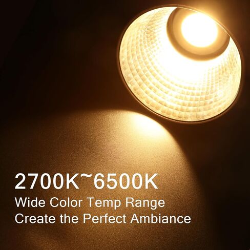 JL-160 160W COB Led Video Light, 5500K±150K Daylight Bowens Mount,Ra>97 SSI>91, 9 Lighting Effects,Continuous Output Lighting for Studio/Photography/Video Recording with APP Control in Saudi Arabia