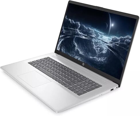 HP 17.3" Laptop, Intel i5-1135G7 Processor, 64GB RAM, 1TB SSD, IPS Full HD Display, HDMI, USB-Type C, Intel Iris Xe Graphics, Windows 11 Home, Silver in Kuwait