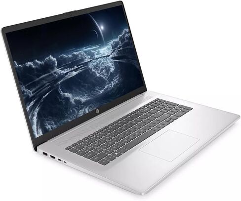 HP 17.3" Laptop, Intel i5-1135G7 Processor, 64GB RAM, 1TB SSD, IPS Full HD Display, HDMI, USB-Type C, Intel Iris Xe Graphics, Windows 11 Home, Silver in Kuwait