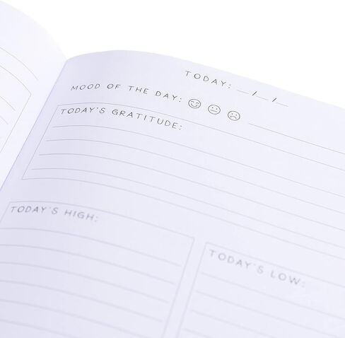 Graphique Self Care Journal | Manifest Design | Affirmations, Goals, Reflections | Guided Notebook with Prompts | Daily Mindfulness Planner | Gift for Women | 256 Pages | 6" x 8" in Saudi Arabia