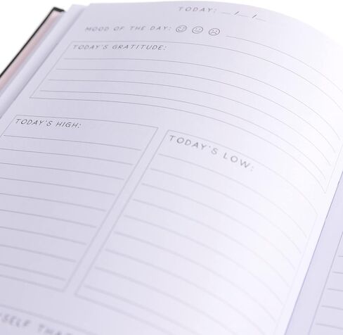 Graphique Self Care Journal | Manifest Design | Affirmations, Goals, Reflections | Guided Notebook with Prompts | Daily Mindfulness Planner | Gift for Women | 256 Pages | 6" x 8" in Saudi Arabia