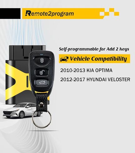 2PCS الإدخال غير المفتاح الاستبدال عن بُعد لعام 2016-2020 Hyundai Elantra Sedan (SE ، SEL) 4 Button Car Key مع FCC: Osloka-423T (زر 4/Osloka-423) in Kuwait