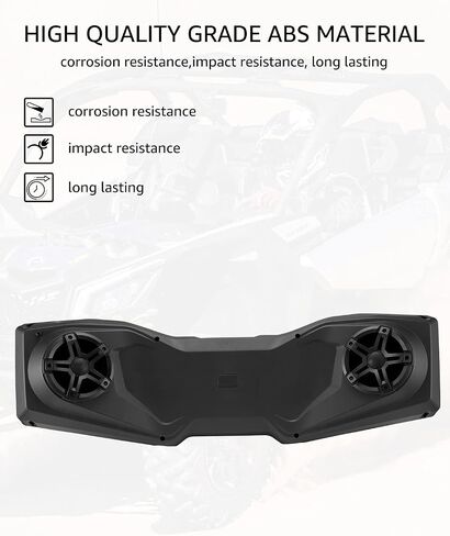 A & UTV Pro MTX Central Speakers Overhead Overhead Central Meals For 2017-2022 Can Am Maverick X3 Max Accessories ، استبدل OEM # 715004748 in Saudi Arabia