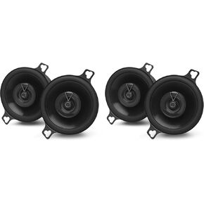 JBL 2-Pairs JBL CLUB-34F Club Series 3.5" Two-Way Car Audio Speakers, Pair No Grill