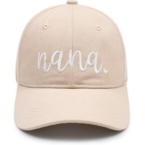 قبعة البيسبول Nana Nana Nana ، قبعة قابلة للتعديل للنساء ، لنانا في عيد الميلاد أو عيد الأم أو عيد الميلاد