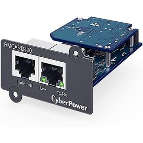 CyberPower RMCARD400 - SNMP/HTTP 100Mbit Network Solution for All PR, OR and OLS/OL Series