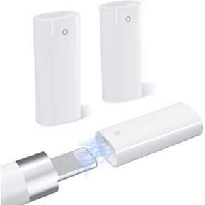 ASKUBSKU Charging Adapter for Apple Pencil 1st Generation 3 Pack, Charging Adapter Compatible with Apple iPad Pencil Female to Female Lightning Cable Connector for iPencil 1st Generation