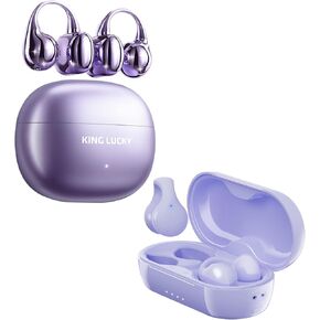 King Lucky Clip-on Earbuds مفتوحة سماعات الأذن
