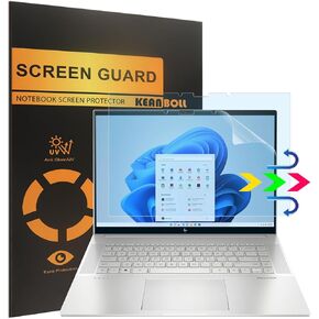 KEANBOLL 2-Pack Blocking Blue Light Screen Protector for HP Envy 16 & HP Envy X360 16 2-in-1 Touchscreen Laptop (16 inch), Anti Blue Light, Anti Glare, Anti Fingerprint (Matte) Shield