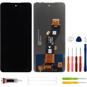 New LCD Display Compatible with Tecno Spark Go 2024 BG6 [6.6"] Touch Screen Digitizer Assembly Replacement + Tools