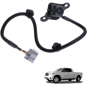 Tailgate Rear Backup Camera with Wiring Harness FIT 2007-2013 Toyota Tundra – Night Vision, 120° Wide Angle, Direct Replacement OE 86790-34030