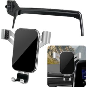 Car Phone Holder for GMC Yukon 2021 2022 2023 2024 and Yukon XL 2021-2024【Only for SLE SLT AT4 】 Auto Interior Accessories Best Cell Phones Mount Cellphone Mobile Cradle Charging Screen Stand