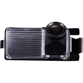 HD CCD Sensor 20mm Lens 170°Night Vision Rear View IP68 Reverse Backup Camera Compatible with Nissan Tiida Hatchback/Livina/Skyline R35 GTR/250GT/Fairlady 350Z/370Z/CUBE GT-R Leaf Sentra Versa/Geniss