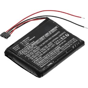 Battery Replacement for Garmin Edge 500 Edge 520 Edge 820 Edge Explore 820 Edge 200 Edge 205 010-01626-02 4RL58983, fit for 361-00043-00 361-00043-01 361-0043-00 361-0043-01