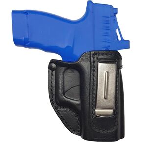 VlaMiTex IWB Leather Holster Fits Beretta Cheetah 81 FS / 82/83 / 84 FS / 85/86 / 87/89 / 80 Series/Kimar 85 (IWB 2 - Right)