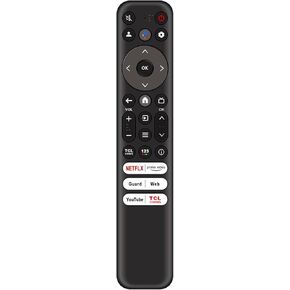 RC813 FMBA Voice Replaced Remote Control -ALLIMITY- Fit for TCL QLED Smart TV RC813-FMBA Remote Control RC813 FMBA 55Q750G 75Q750G 85Q750G 65Q750G