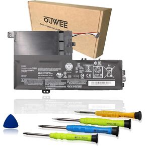 L14MM2P21 بطارية الكمبيوتر المحمول متوافقة مع Lenovo IdeaPad 320S-4IKB 320S-15ABR 320S-15AST 320S-15IKB 320S-15SICK 520S-4KB Serie 5B10M49822 5B10M49823 L14L2P21 5B10M4825 7.4V 30MAH