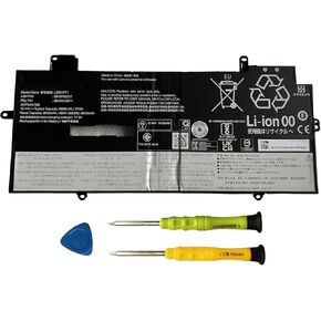 L20C4P71 Laptop Battery Replacement for Lenovo ThinkPad X1 Carbon 9th 10th 11th Gen / X1 Yoga 6th 7th 8th Gen Series SB10T83217 5B10W13974 L20M4P71 SB10T83216 L20L4P71 L20D4P71 15.44V 57Wh