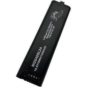 Battery Replacement for Olympus Qube 91390 Patient Monitor GPDR204 NI2040 NI2040A22 NI2040A24 NI2040HD24 NI2040PH NI2040-SL24 NI2040XD24 NI2040XXL24 SM204 Record